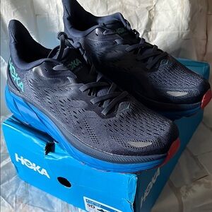 Hoka Men's Blue Running Shoes 9D